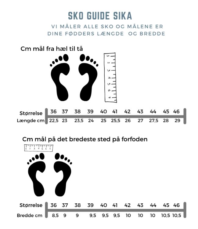 Sika størrelses guide